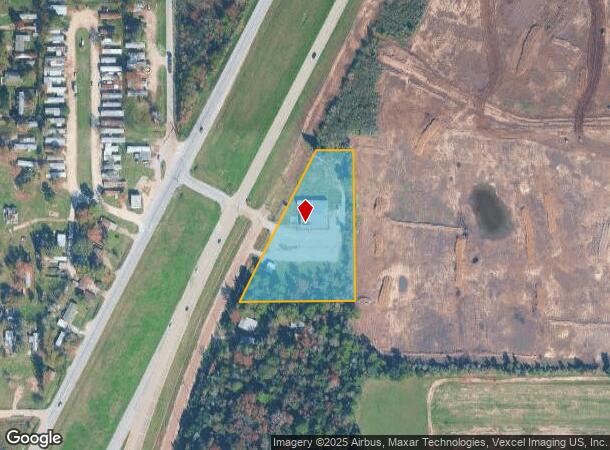 16210 Lindstrom Rd, Crosby, TX Parcel Map