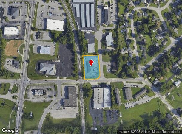  1913 Unruh Ct, New Albany, IN Parcel Map