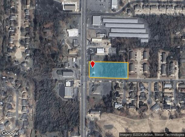  7800 Highway 107, Sherwood, AR Parcel Map