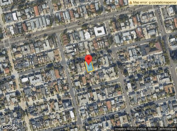  1433 Thomas Ave, San Diego, CA Parcel Map