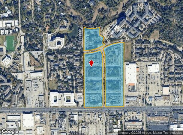  2501 Lazy Hollow Dr, Houston, TX Parcel Map