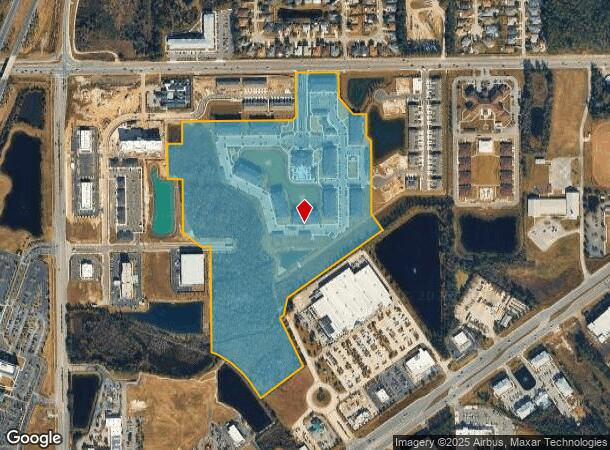  1637 Ascend Ln, Middleburg, FL Parcel Map