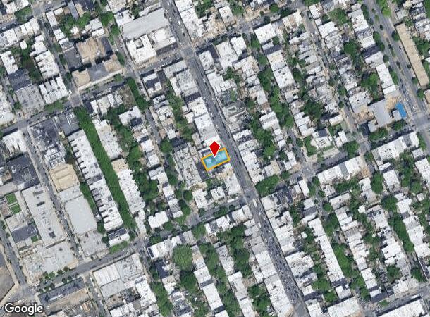 717 Manhattan Ave, Brooklyn, NY Parcel Map