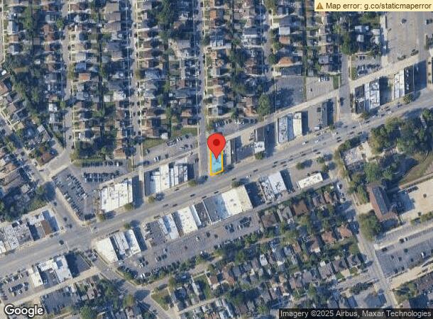  13944 Michigan Ave, Dearborn, MI Parcel Map
