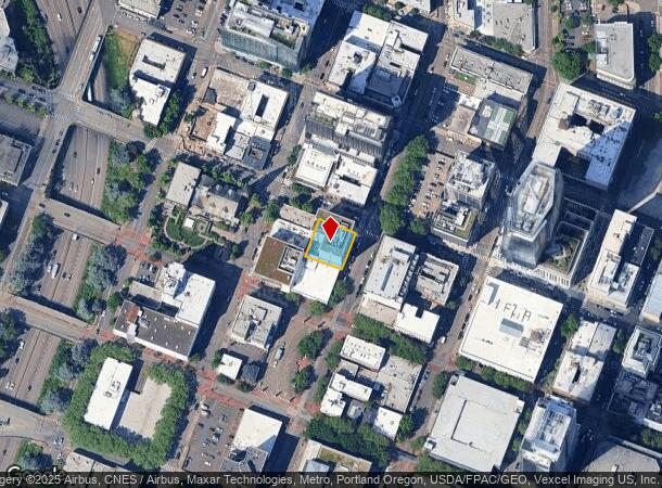  601 Sw 11Th Ave, Portland, OR Parcel Map