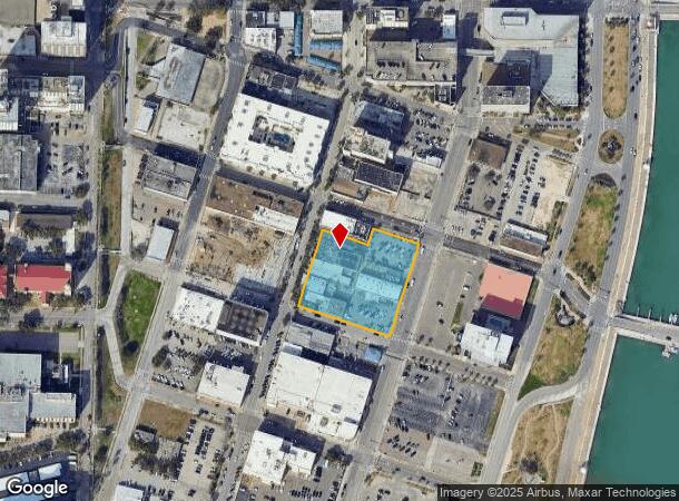  302 N Chaparral St, Corpus Christi, TX Parcel Map