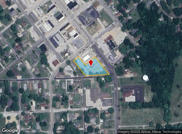  410 S Macoupin St, Gillespie, IL Parcel Map