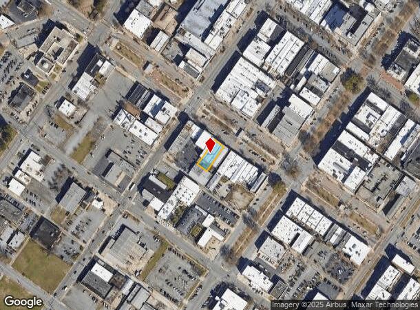 566 Poplar St, Macon, GA Parcel Map