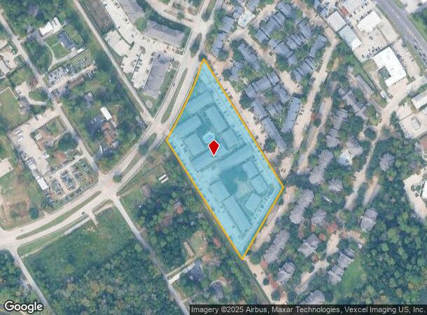  4607 Cypresswood Dr, Spring, TX Parcel Map