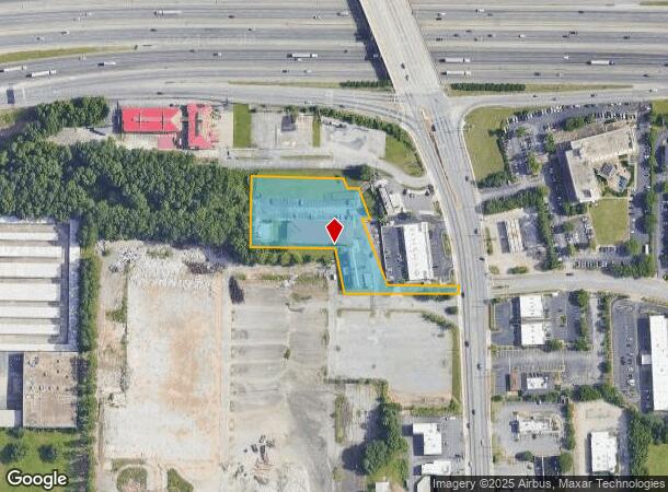  5021 Old National Hwy, Atlanta, GA Parcel Map