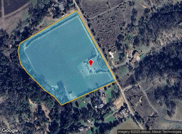 6595 Gordon Valley Rd, Napa, CA Parcel Map