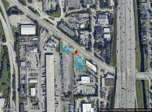 1126 Dr Martin Luther King Jr Blvd, Pompano Beach, FL Parcel Map