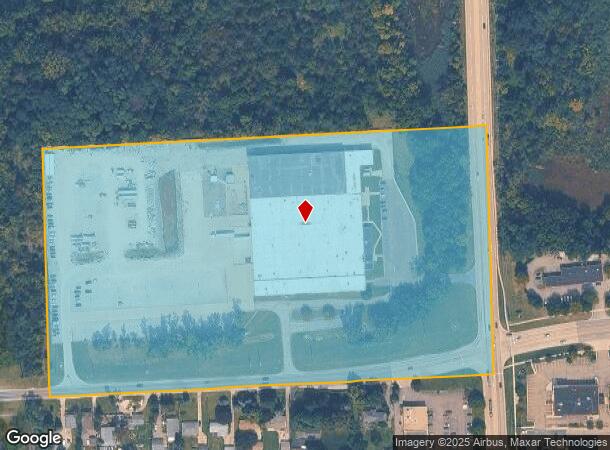 10885 Textile Rd, Belleville, MI Parcel Map