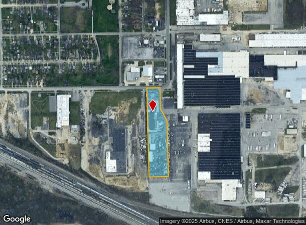 3838 E Pontiac St, Fort Wayne, IN Parcel Map