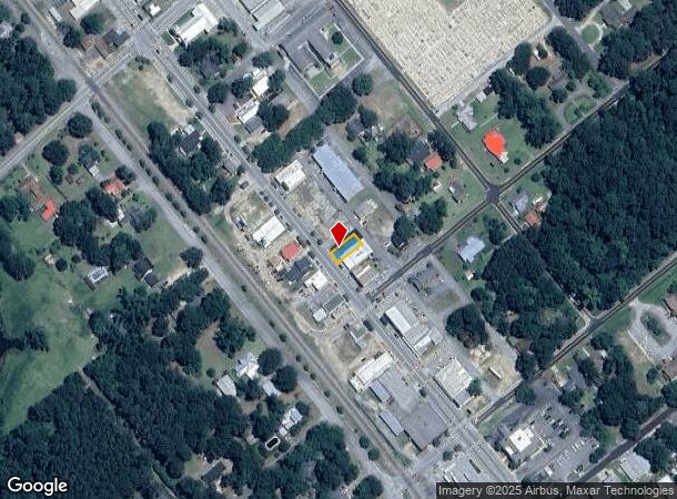 109 N Laurel St, Springfield, GA Parcel Map