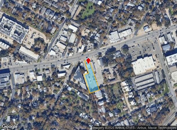  2153 S Lamar Blvd, Austin, TX Parcel Map