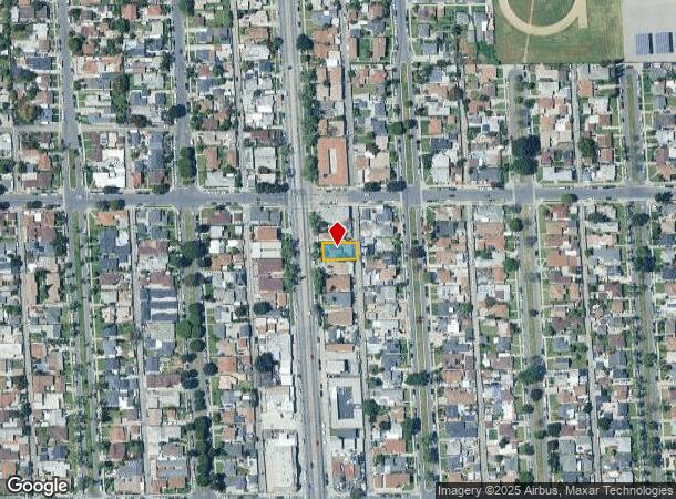  14710 S Atlantic Ave, Compton, CA Parcel Map