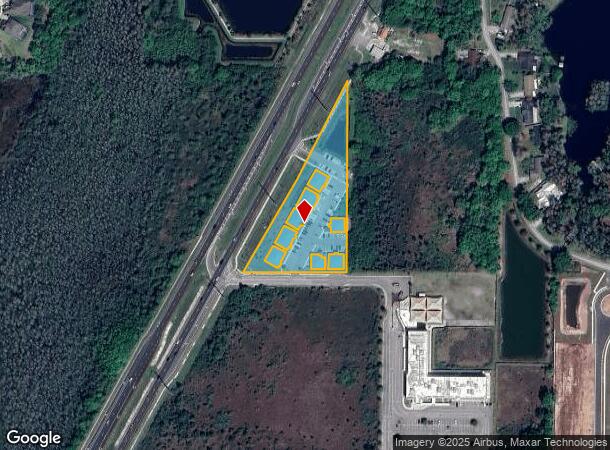  18711 N Dale Mabry Hwy, Lutz, FL Parcel Map