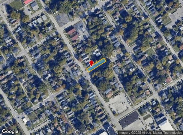  800 Meigs Ave, Jeffersonville, IN Parcel Map
