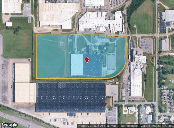 2400 Packer Rd, Lawrence, KS Parcel Map