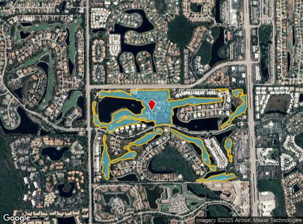 625 Audubon Blvd, Naples, FL Parcel Map