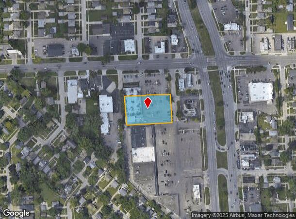  8601 N Telegraph Rd, Dearborn Heights, MI Parcel Map