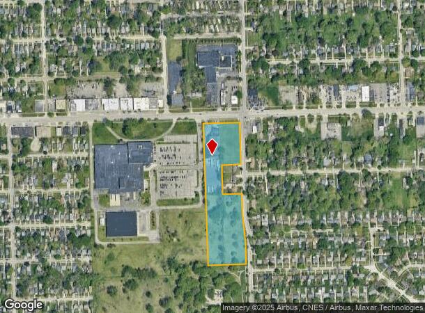  2700 E 9 Mile Rd, Warren, MI Parcel Map