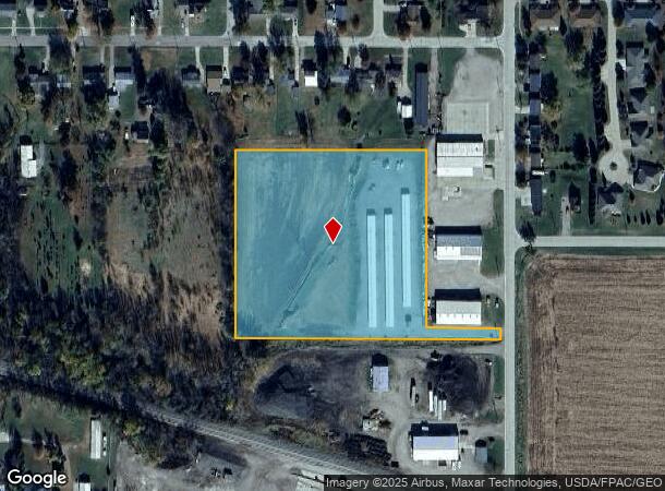  623 Penrose St, Grinnell, IA Parcel Map