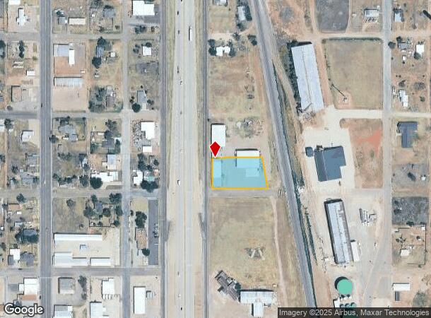  1102 Avenue B, Abernathy, TX Parcel Map