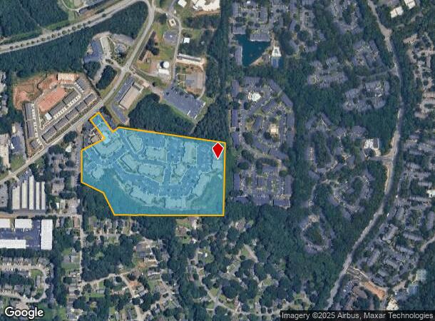1801 1825 Davie Cir, Marietta, GA Parcel Map