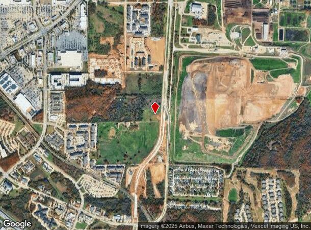 2100 S Mayhill Rd, Denton, TX Parcel Map