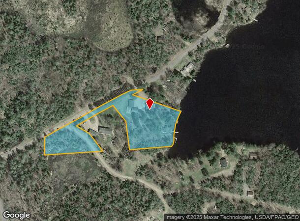  1149 W Fisher Lake Rd W, Mercer, WI Parcel Map