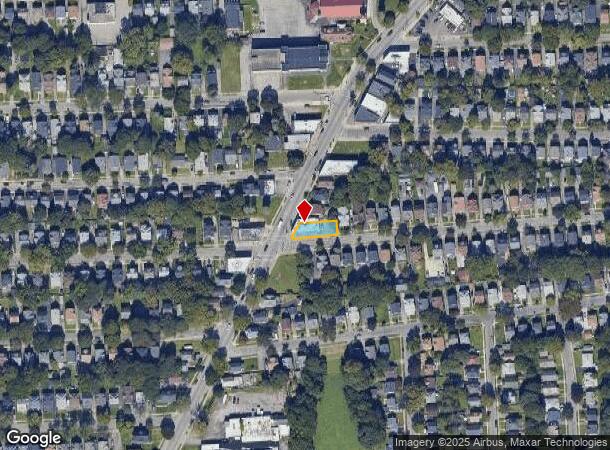 852 Portland Ave, Rochester, NY Parcel Map