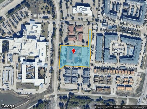 4601 Medical Center Dr, Mckinney, TX Parcel Map