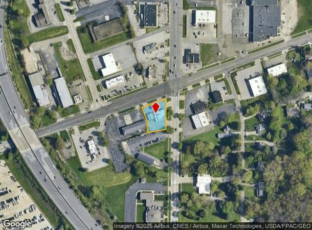  1354 Vernon Odom Blvd, Akron, OH Parcel Map