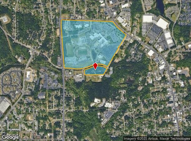  750 Stadium Dr, Durham, NC Parcel Map