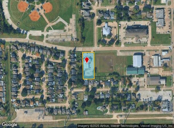  406 W X St, Deer Park, TX Parcel Map