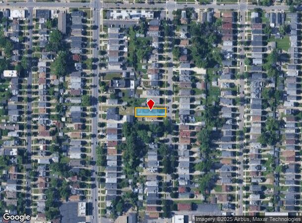 142 Saranac Ave, Buffalo, NY Parcel Map
