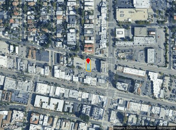 14524 Moorpark St, Sherman Oaks, CA Parcel Map