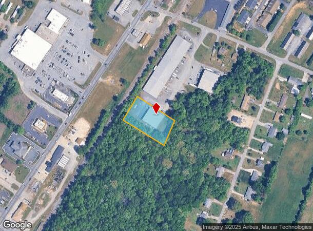  180 Hinkle Ln, Lexington, NC Parcel Map