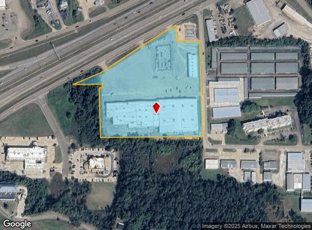 1800 S Frontage Rd, Vicksburg, MS Parcel Map