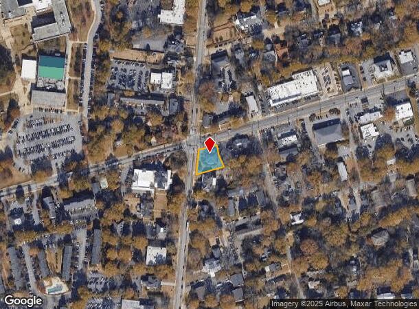  525 S Milledge Ave, Athens, GA Parcel Map