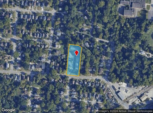  3426 Woodford Rd, Cincinnati, OH Parcel Map