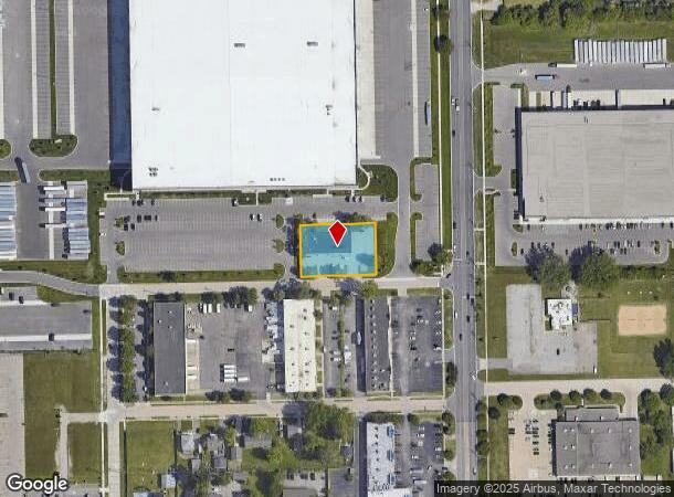  1775 Oakgrove Ave, Hazel Park, MI Parcel Map