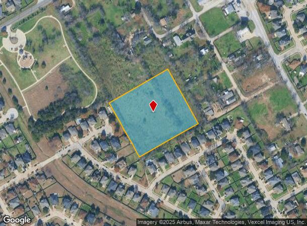 7101 Zuefeldt Dr, Arlington, TX Parcel Map