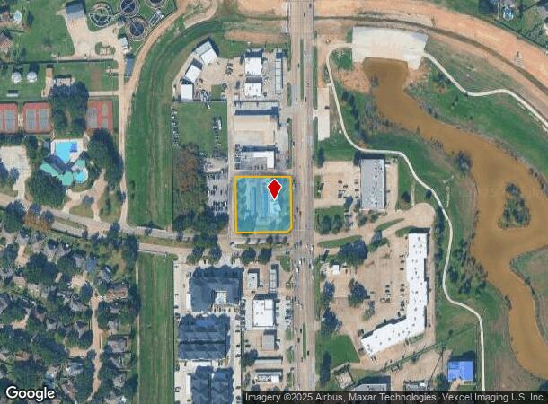  9801 Jones Rd, Houston, TX Parcel Map