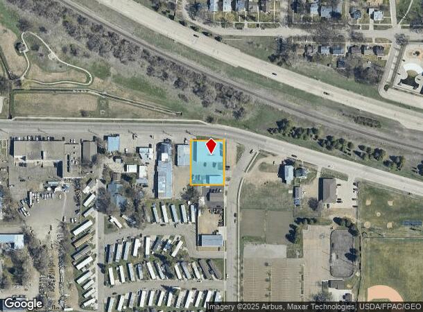  525 Memorial Hwy, Bismarck, ND Parcel Map