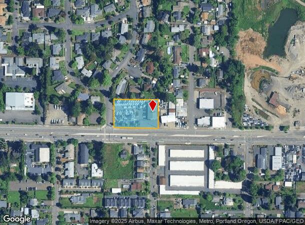  10431 Se Division St, Portland, OR Parcel Map