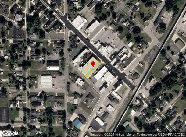  120 W Main St, Leipsic, OH Parcel Map
