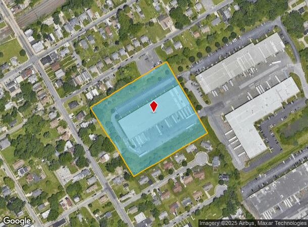  1033 Linden Ave, Sharon Hill, PA Parcel Map